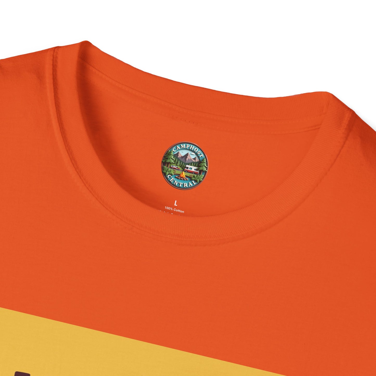 Happy Camper Crew Unisex T-Shirt | Camping Tee, Outdoor Adventure Shirt, Gift for Travelers, Summer Vibes Apparel, Nature Lover