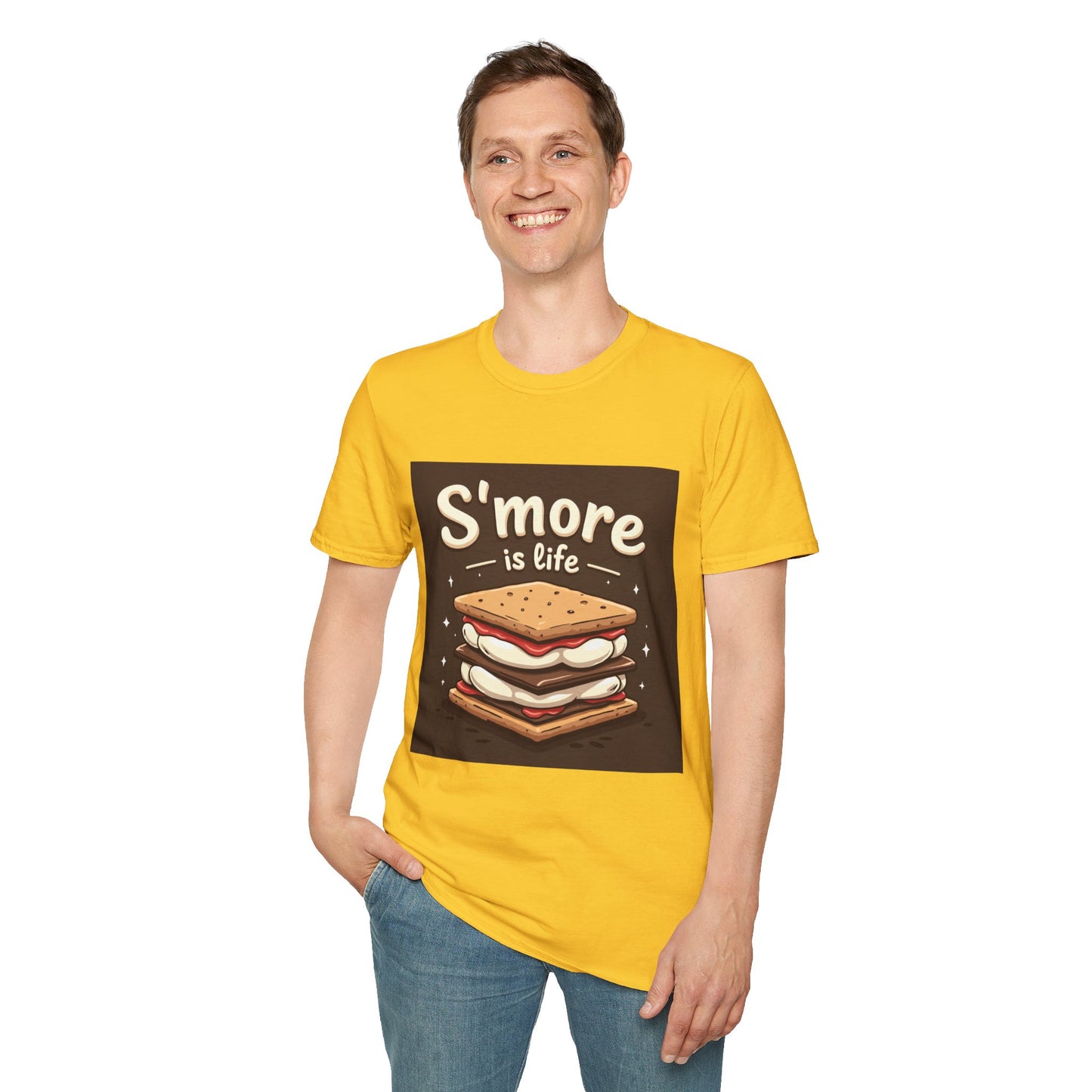 S'mores Life Unisex T-Shirt, Cute Campfire Shirt, Summer BBQ Tee, Gift for Foodies, S'more Lovers Apparel