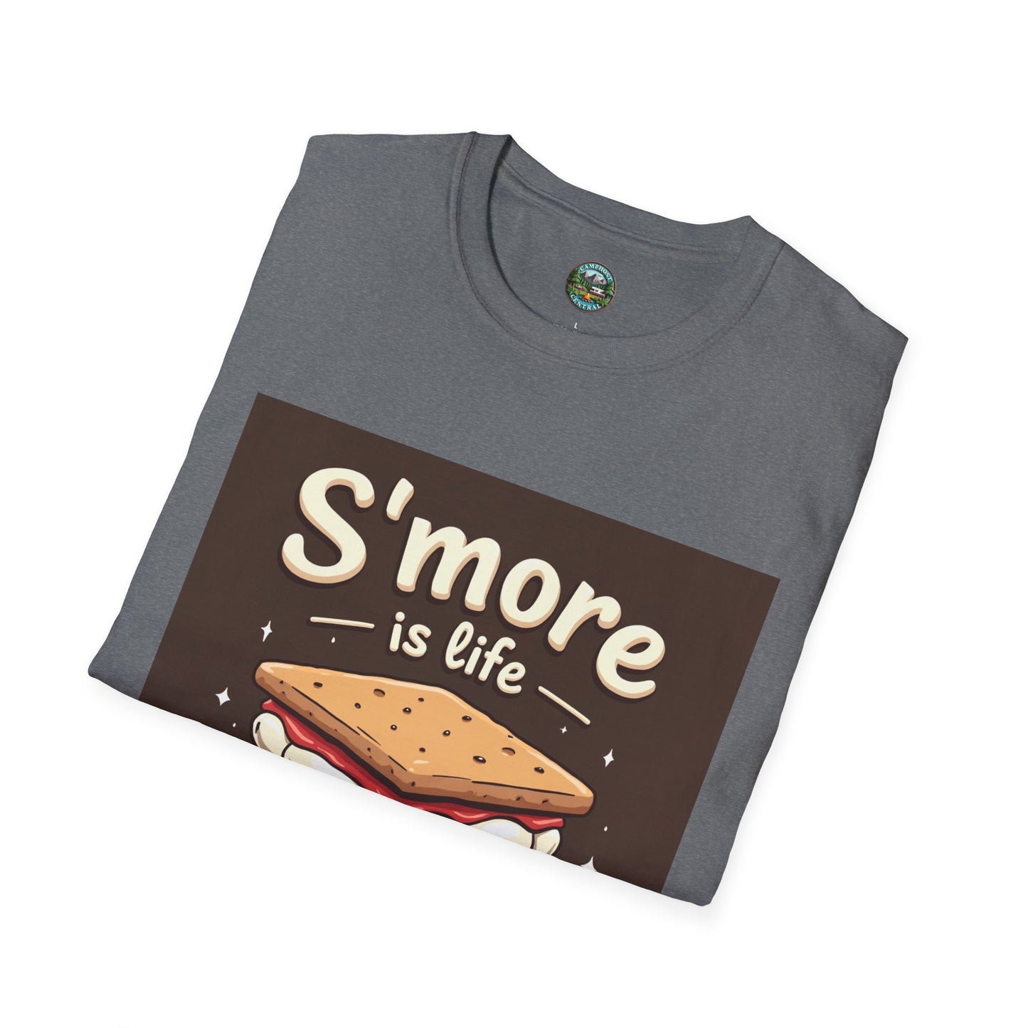 S'mores Life Unisex T-Shirt, Cute Campfire Shirt, Summer BBQ Tee, Gift for Foodies, S'more Lovers Apparel