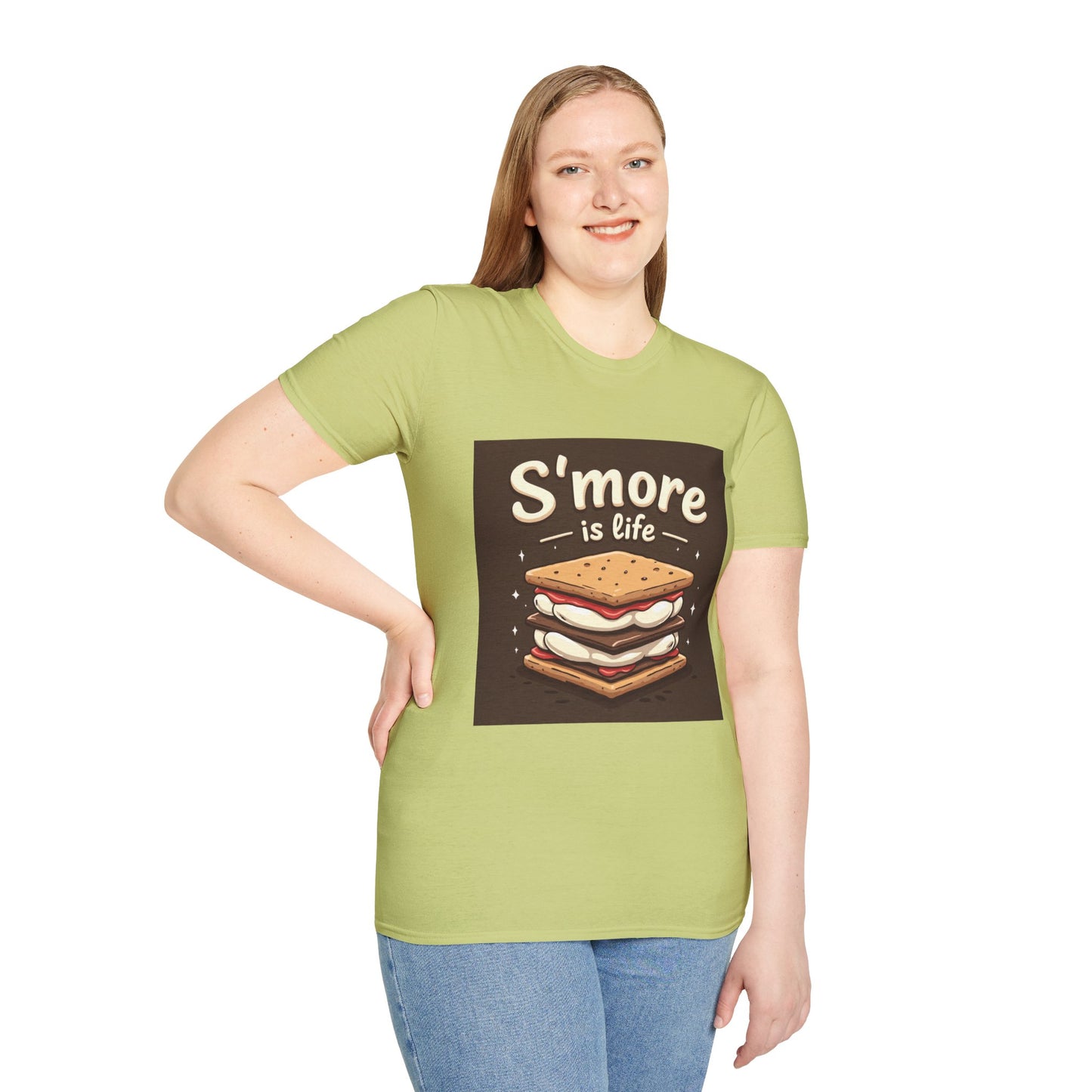 S'mores Life Unisex T-Shirt, Cute Campfire Shirt, Summer BBQ Tee, Gift for Foodies, S'more Lovers Apparel