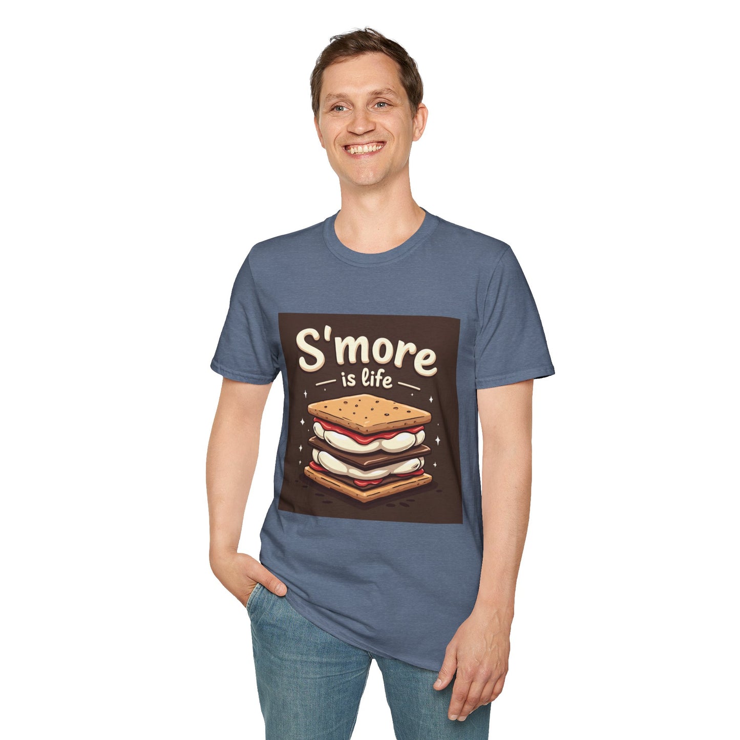 S'mores Life Unisex T-Shirt, Cute Campfire Shirt, Summer BBQ Tee, Gift for Foodies, S'more Lovers Apparel