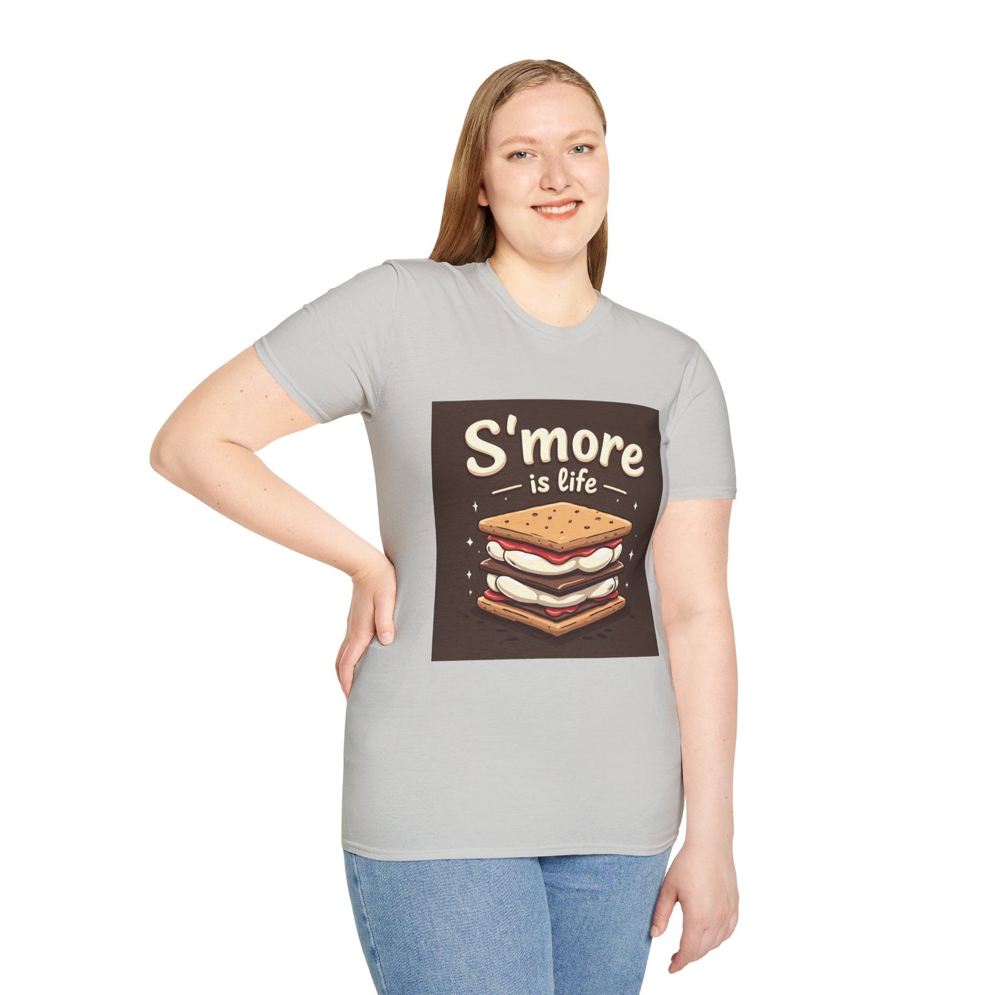 S'mores Life Unisex T-Shirt, Cute Campfire Shirt, Summer BBQ Tee, Gift for Foodies, S'more Lovers Apparel