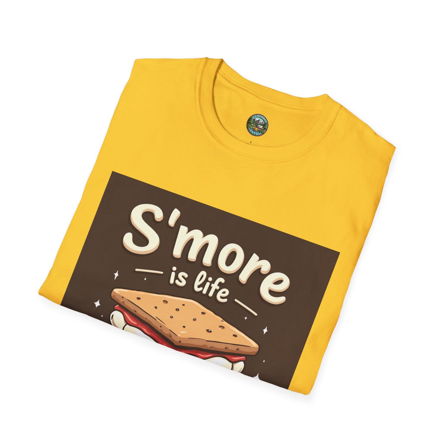 S'mores Life Unisex T-Shirt, Cute Campfire Shirt, Summer BBQ Tee, Gift for Foodies, S'more Lovers Apparel