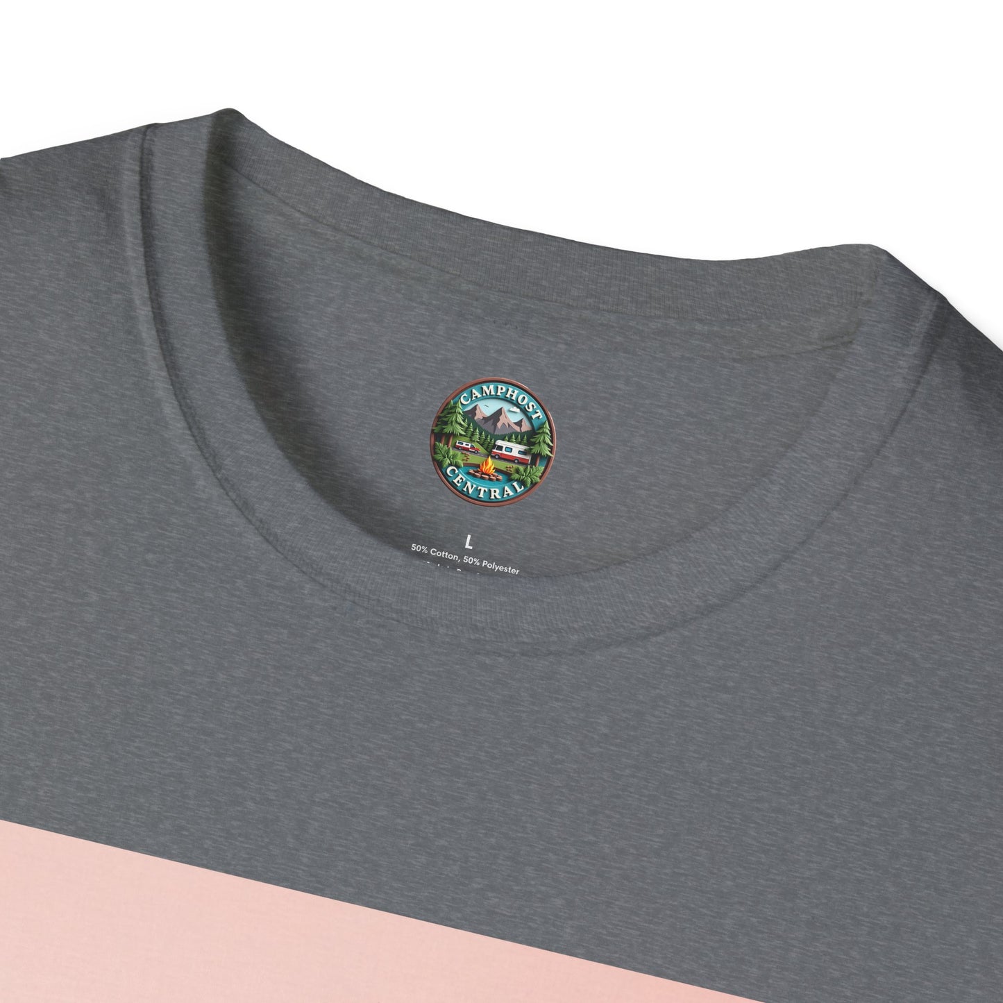 Glamping Is My Cardio Unisex Softstyle T-Shirt - Perfect for Campers, Outdoor Lovers, Gift for Nature Enthusiasts, Adventure Apparel, [...]