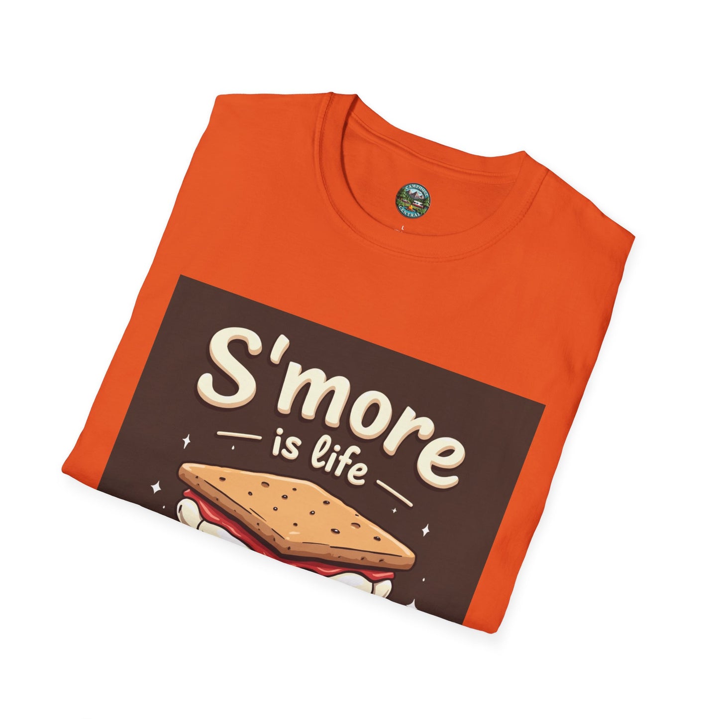 S'mores Life Unisex T-Shirt, Cute Campfire Shirt, Summer BBQ Tee, Gift for Foodies, S'more Lovers Apparel