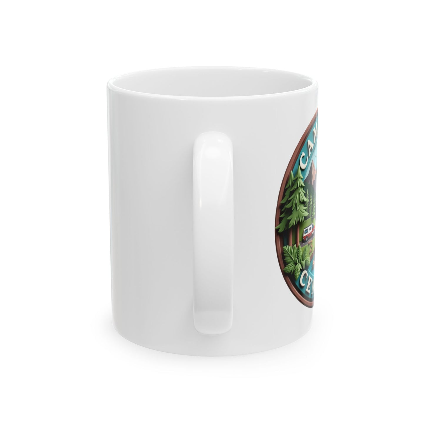 Camp Ground Ceramic Mug - Perfect for Outdoor Enthusiasts