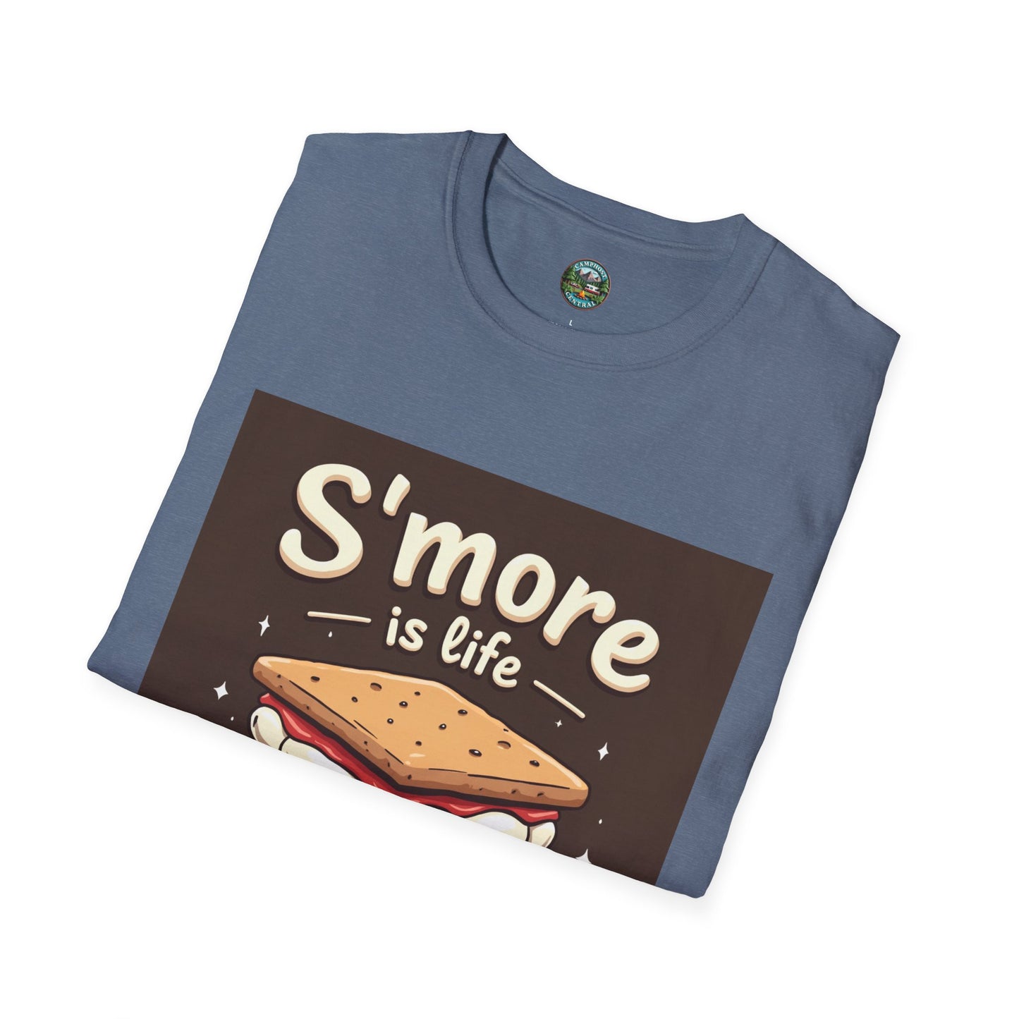 S'mores Life Unisex T-Shirt, Cute Campfire Shirt, Summer BBQ Tee, Gift for Foodies, S'more Lovers Apparel