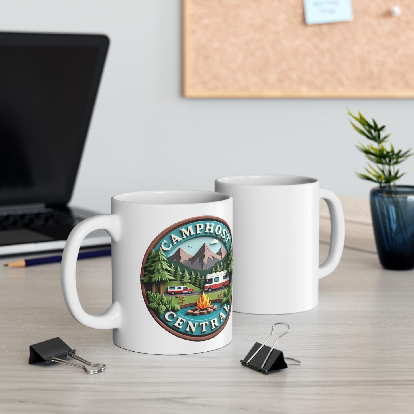 Camp Ground Ceramic Mug - Perfect for Outdoor Enthusiasts