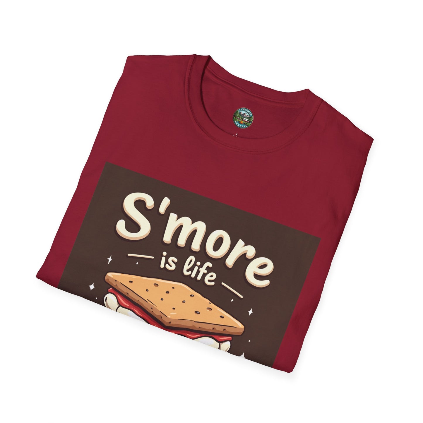 S'mores Life Unisex T-Shirt, Cute Campfire Shirt, Summer BBQ Tee, Gift for Foodies, S'more Lovers Apparel
