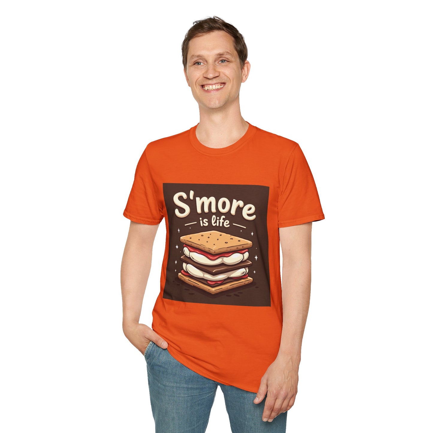 S'mores Life Unisex T-Shirt, Cute Campfire Shirt, Summer BBQ Tee, Gift for Foodies, S'more Lovers Apparel
