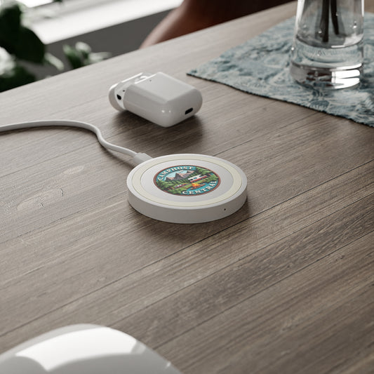 Campfire Wireless Charging Pad - Modern Camping Tech