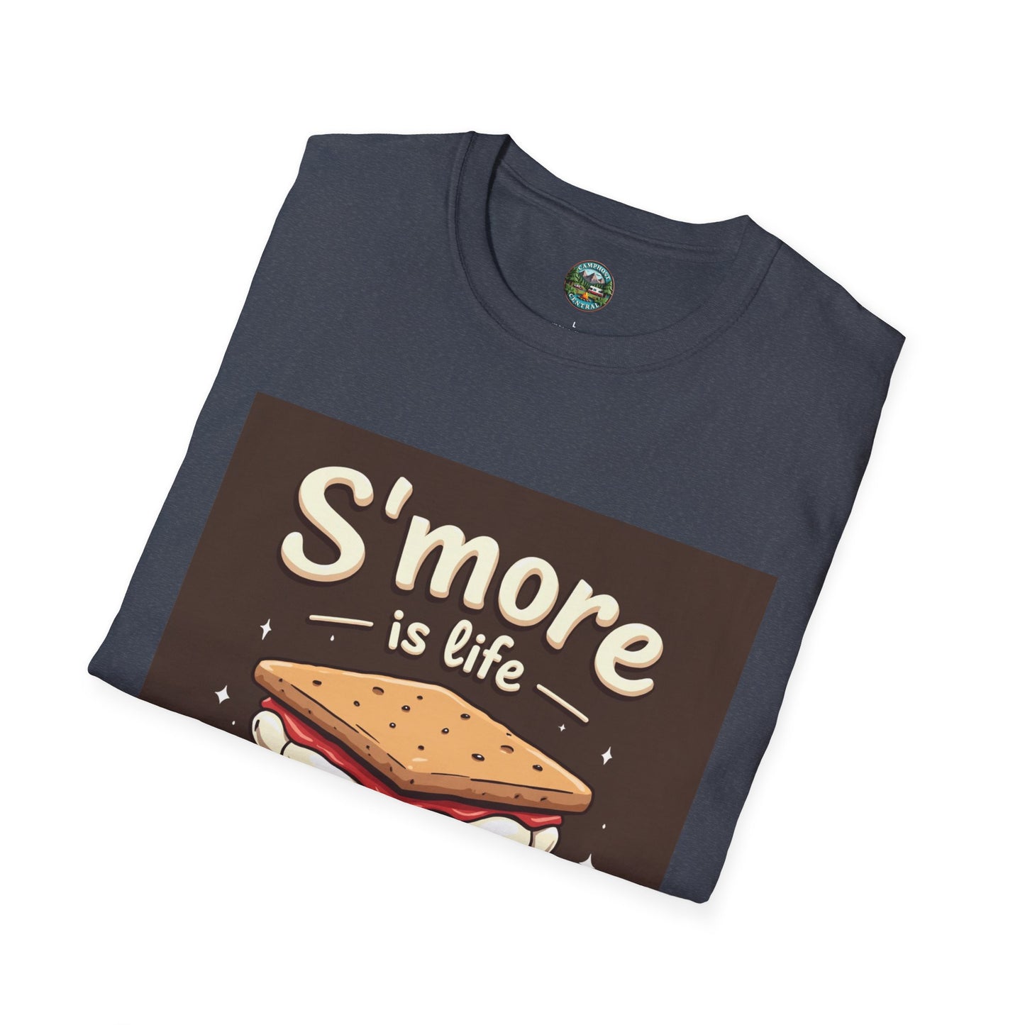 S'mores Life Unisex T-Shirt, Cute Campfire Shirt, Summer BBQ Tee, Gift for Foodies, S'more Lovers Apparel