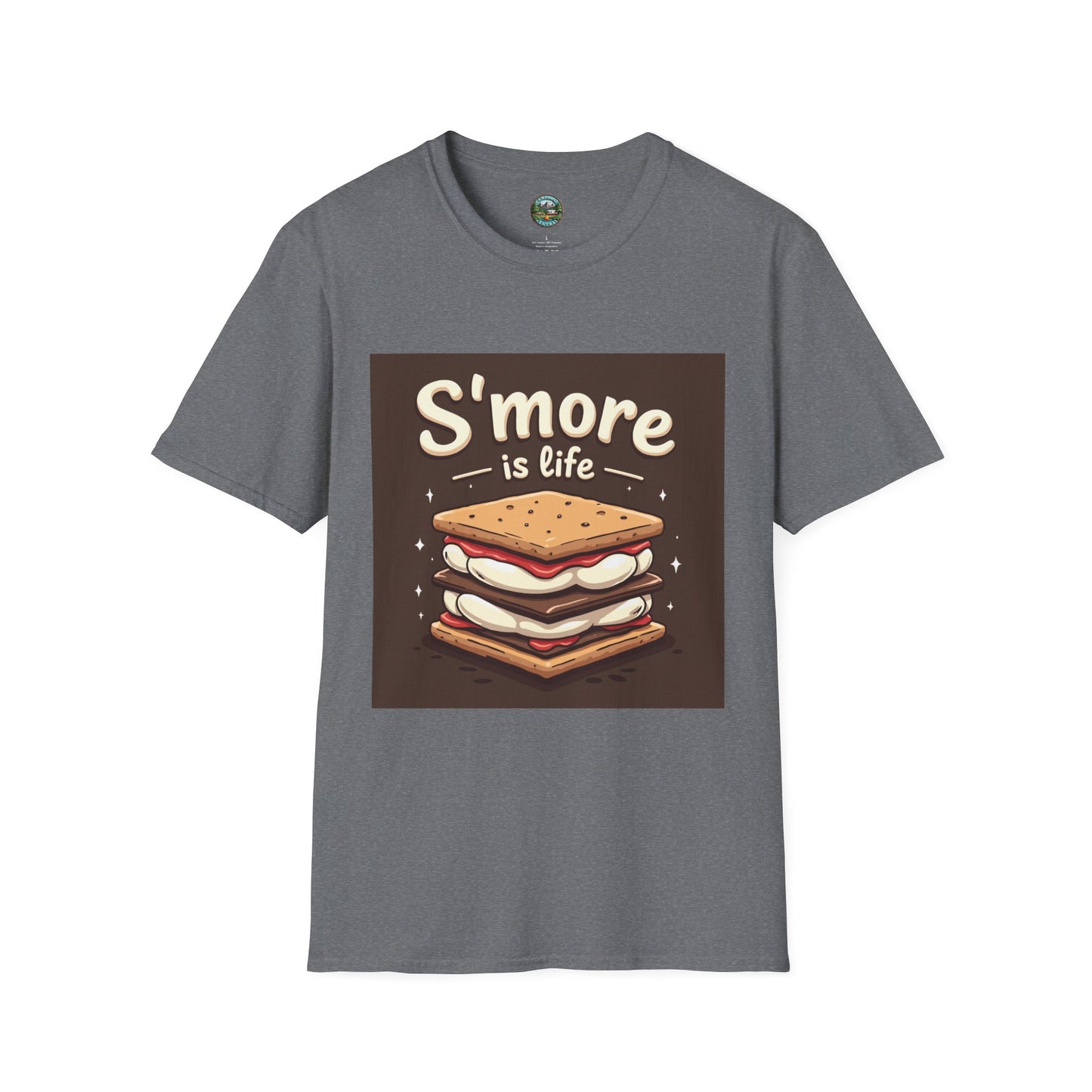 S'mores Life Unisex T-Shirt, Cute Campfire Shirt, Summer BBQ Tee, Gift for Foodies, S'more Lovers Apparel