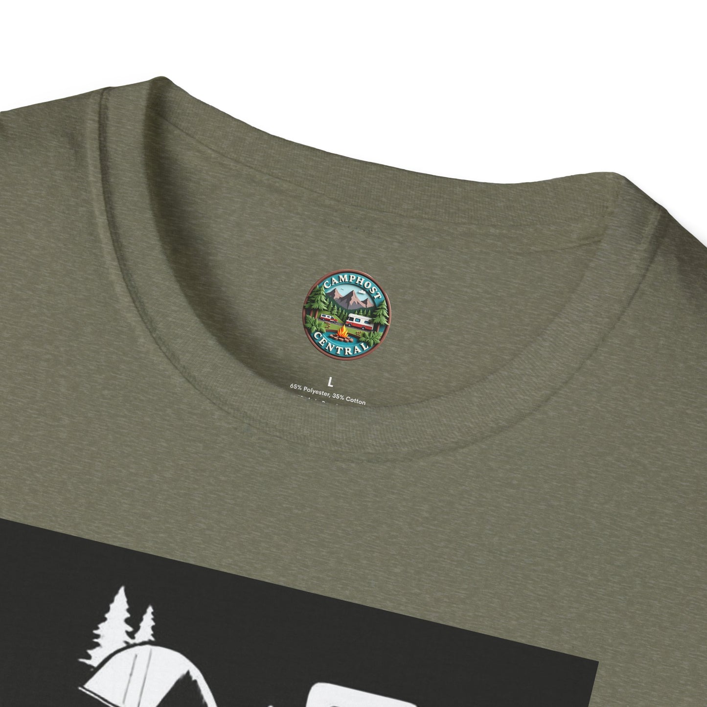 Campsite Retreat T-Shirt, Relaxation Tee, Outdoor Adventure Shirt, Camping Gift, Humorous Travel T-Shirt