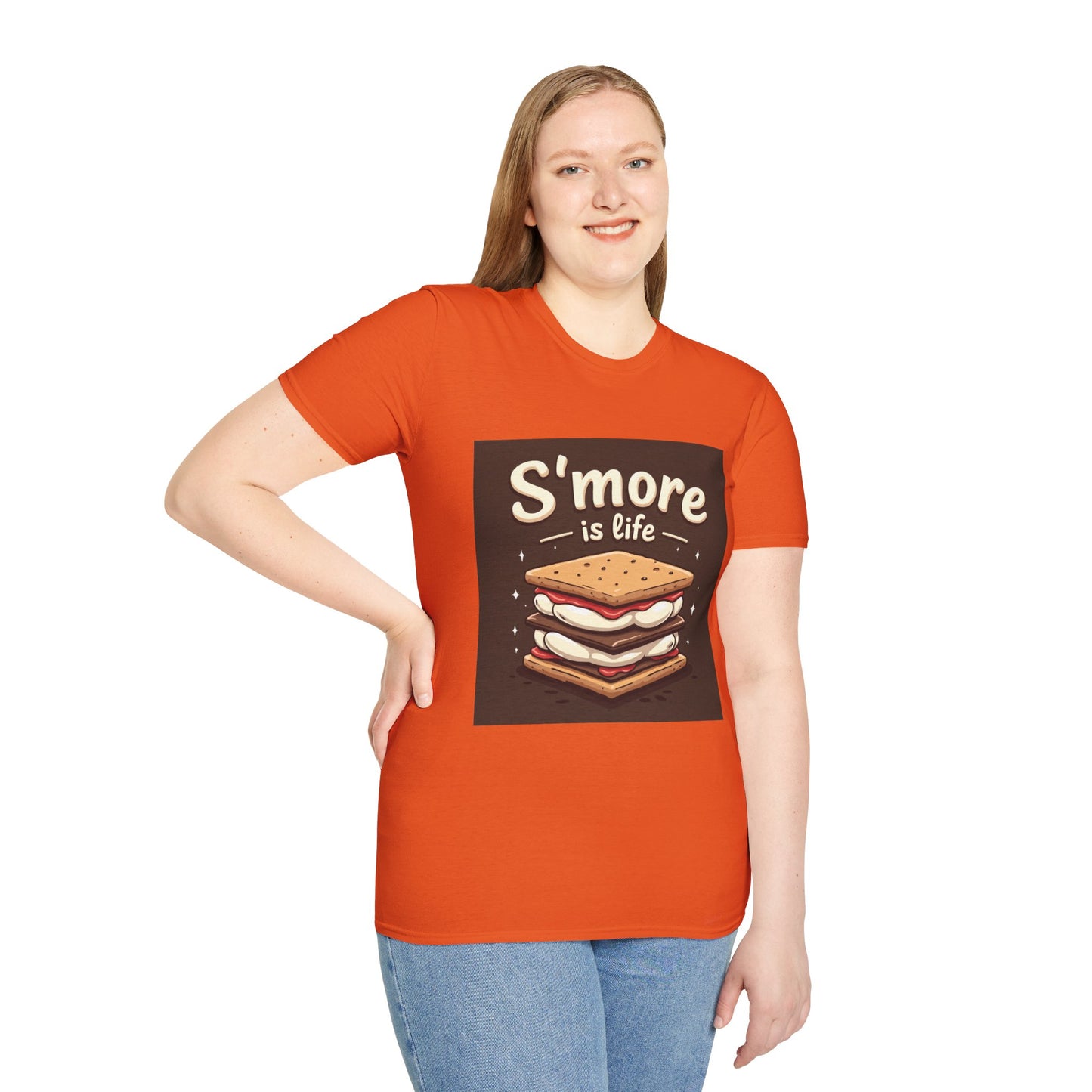 S'mores Life Unisex T-Shirt, Cute Campfire Shirt, Summer BBQ Tee, Gift for Foodies, S'more Lovers Apparel