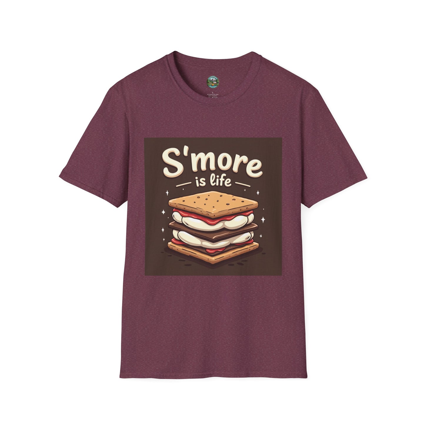 S'mores Life Unisex T-Shirt, Cute Campfire Shirt, Summer BBQ Tee, Gift for Foodies, S'more Lovers Apparel