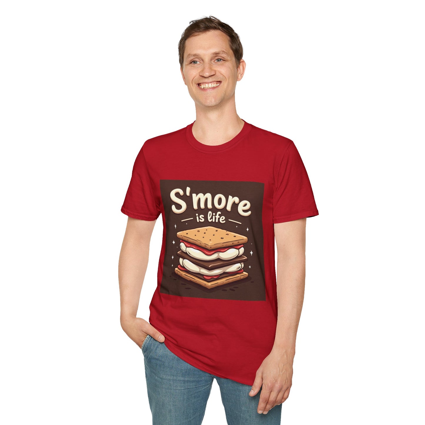 S'mores Life Unisex T-Shirt, Cute Campfire Shirt, Summer BBQ Tee, Gift for Foodies, S'more Lovers Apparel