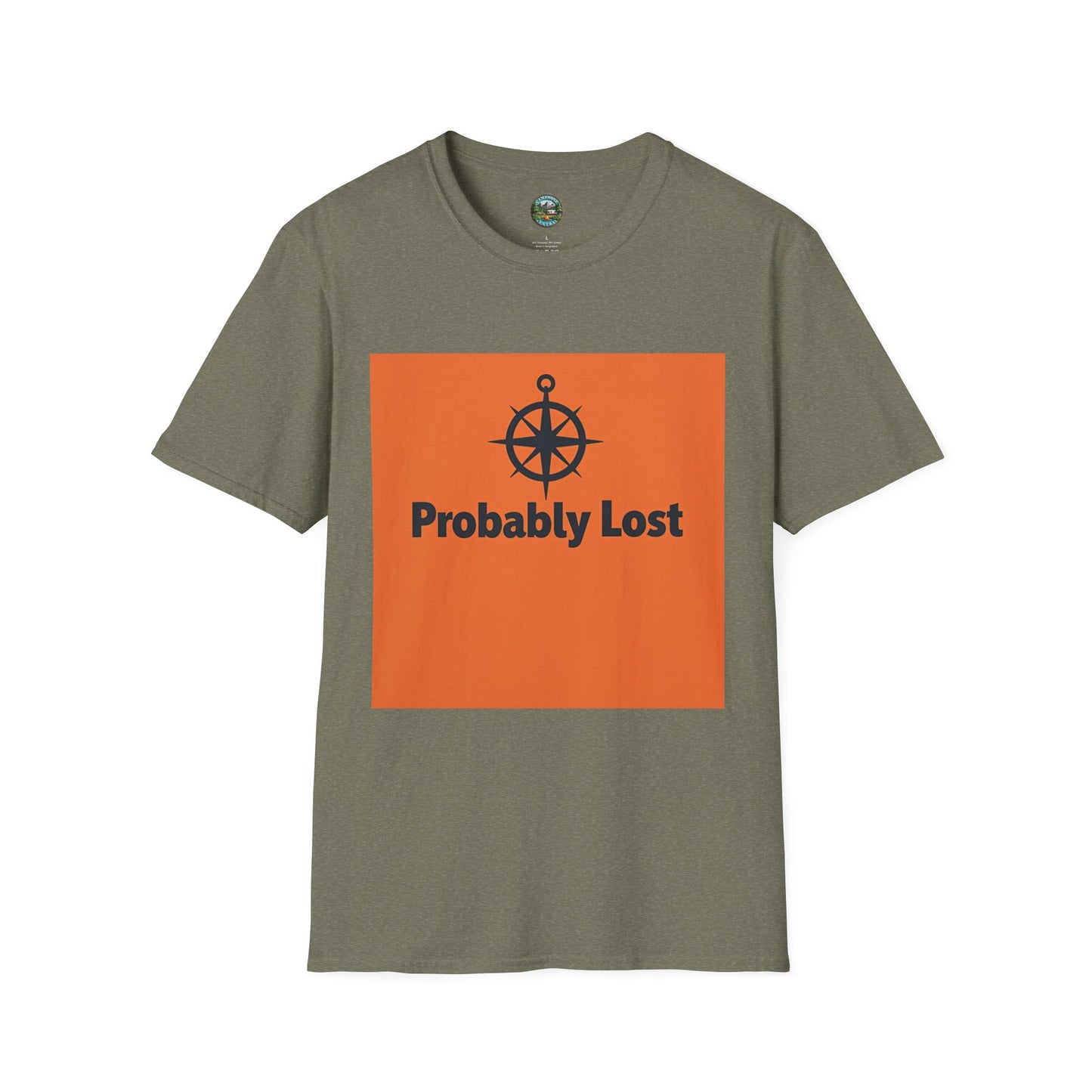 Probably Lost Unisex Softstyle T-Shirt, Funny Nautical Tee, Gift for Sailors, Travel Enthusiasts, Adventure Humor Shirt