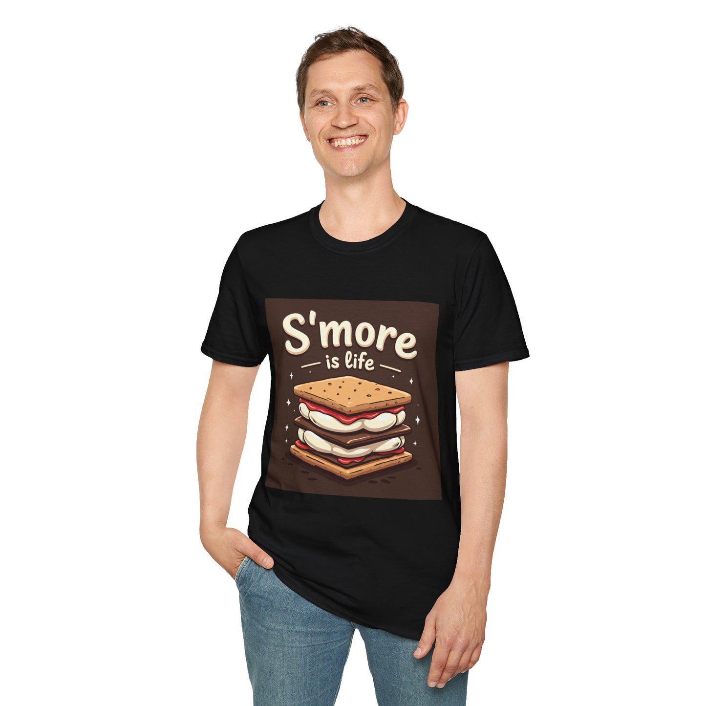 S'mores Life Unisex T-Shirt, Cute Campfire Shirt, Summer BBQ Tee, Gift for Foodies, S'more Lovers Apparel