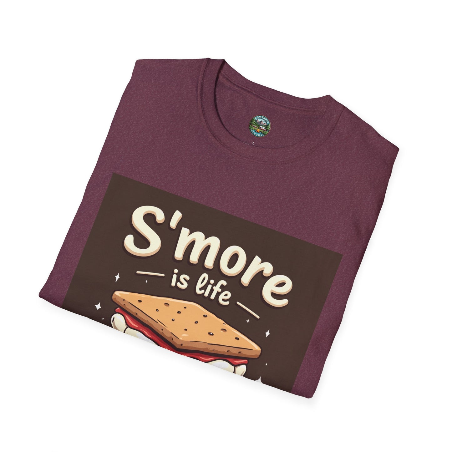 S'mores Life Unisex T-Shirt, Cute Campfire Shirt, Summer BBQ Tee, Gift for Foodies, S'more Lovers Apparel