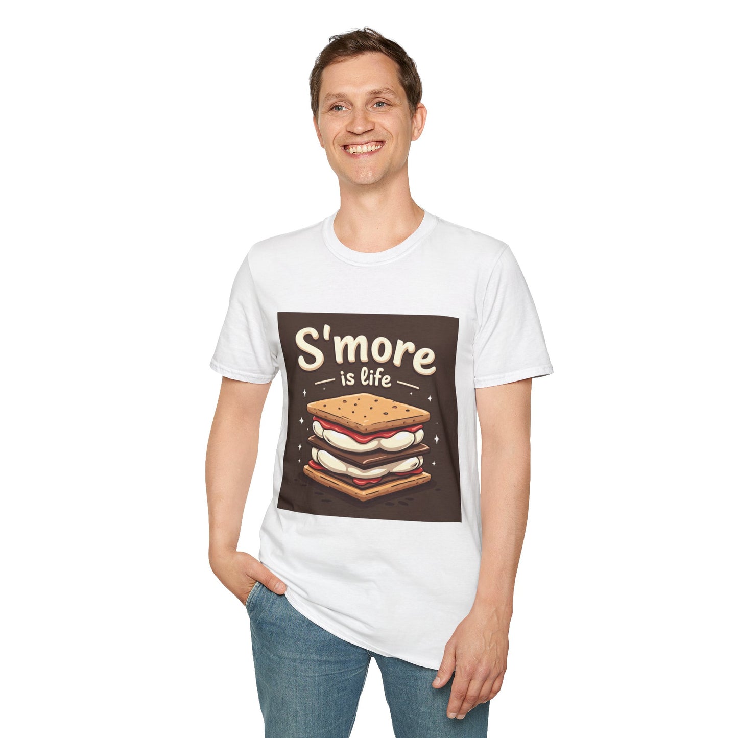 S'mores Life Unisex T-Shirt, Cute Campfire Shirt, Summer BBQ Tee, Gift for Foodies, S'more Lovers Apparel