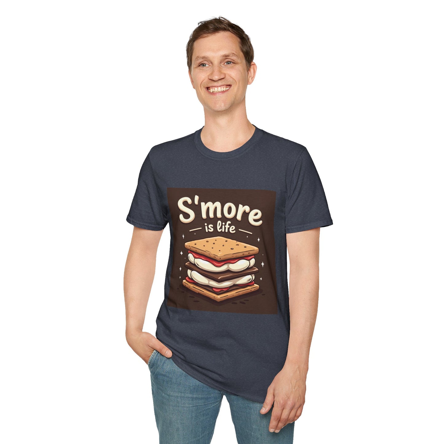 S'mores Life Unisex T-Shirt, Cute Campfire Shirt, Summer BBQ Tee, Gift for Foodies, S'more Lovers Apparel