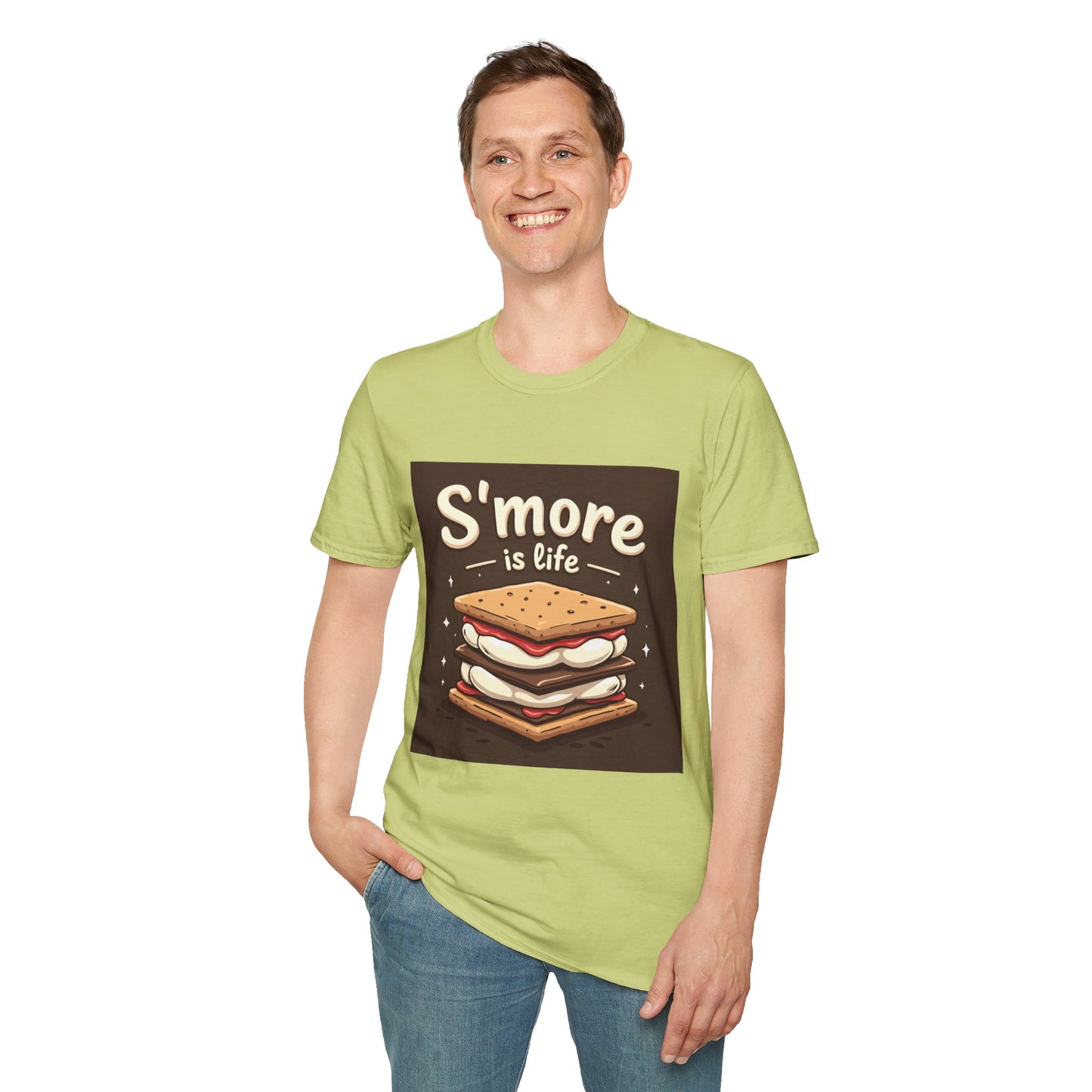 S'mores Life Unisex T-Shirt, Cute Campfire Shirt, Summer BBQ Tee, Gift for Foodies, S'more Lovers Apparel