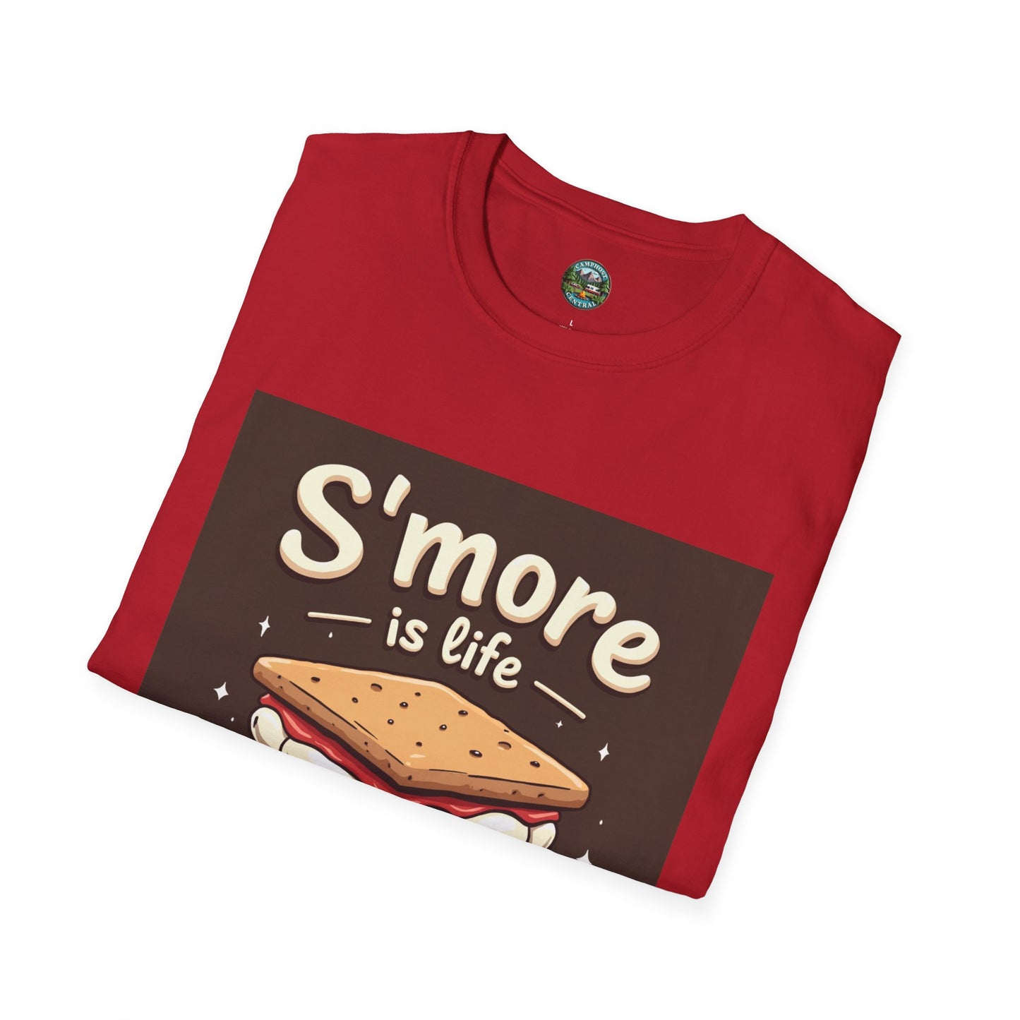 S'mores Life Unisex T-Shirt, Cute Campfire Shirt, Summer BBQ Tee, Gift for Foodies, S'more Lovers Apparel