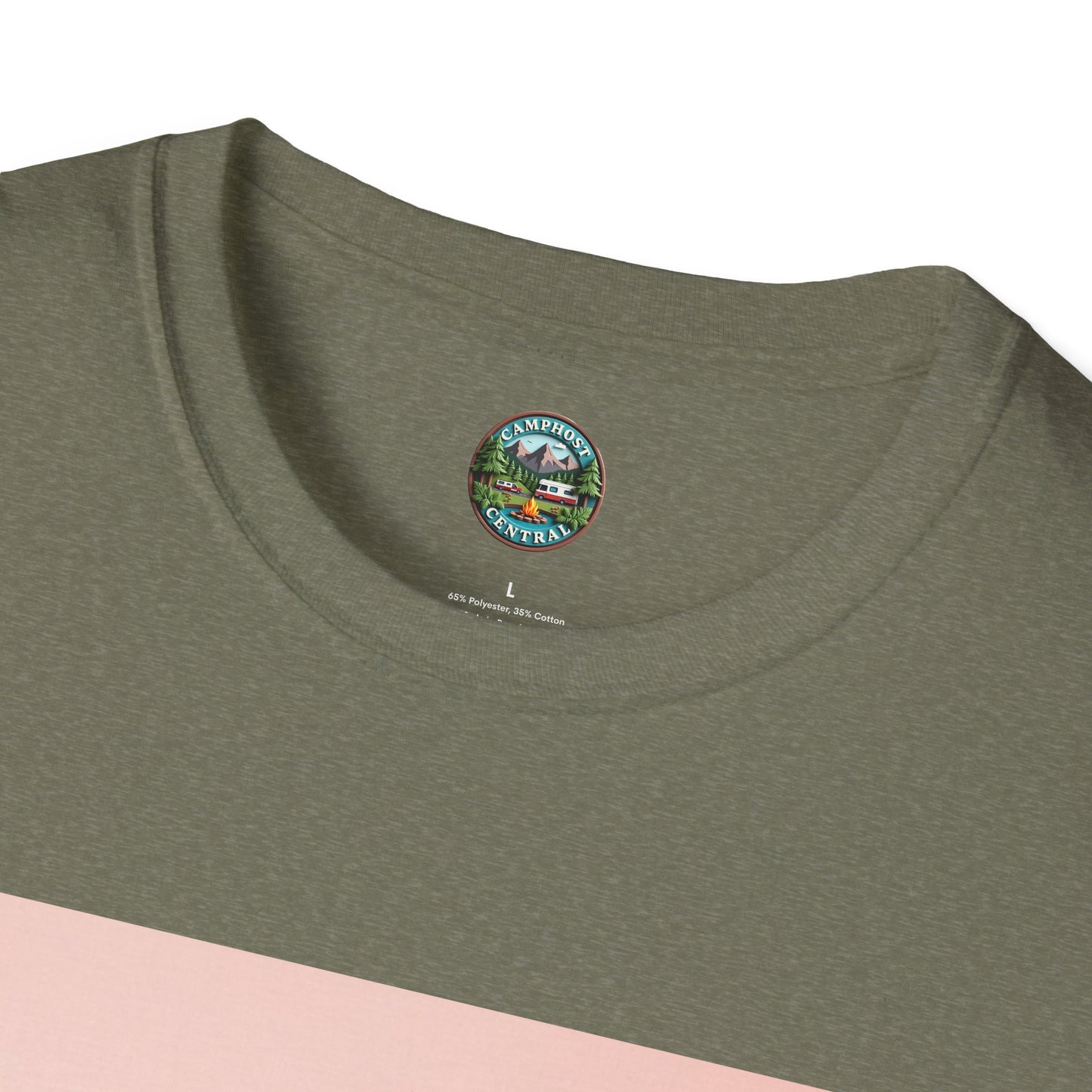 Glamping Is My Cardio Unisex Softstyle T-Shirt - Perfect for Campers, Outdoor Lovers, Gift for Nature Enthusiasts, Adventure Apparel, [...]