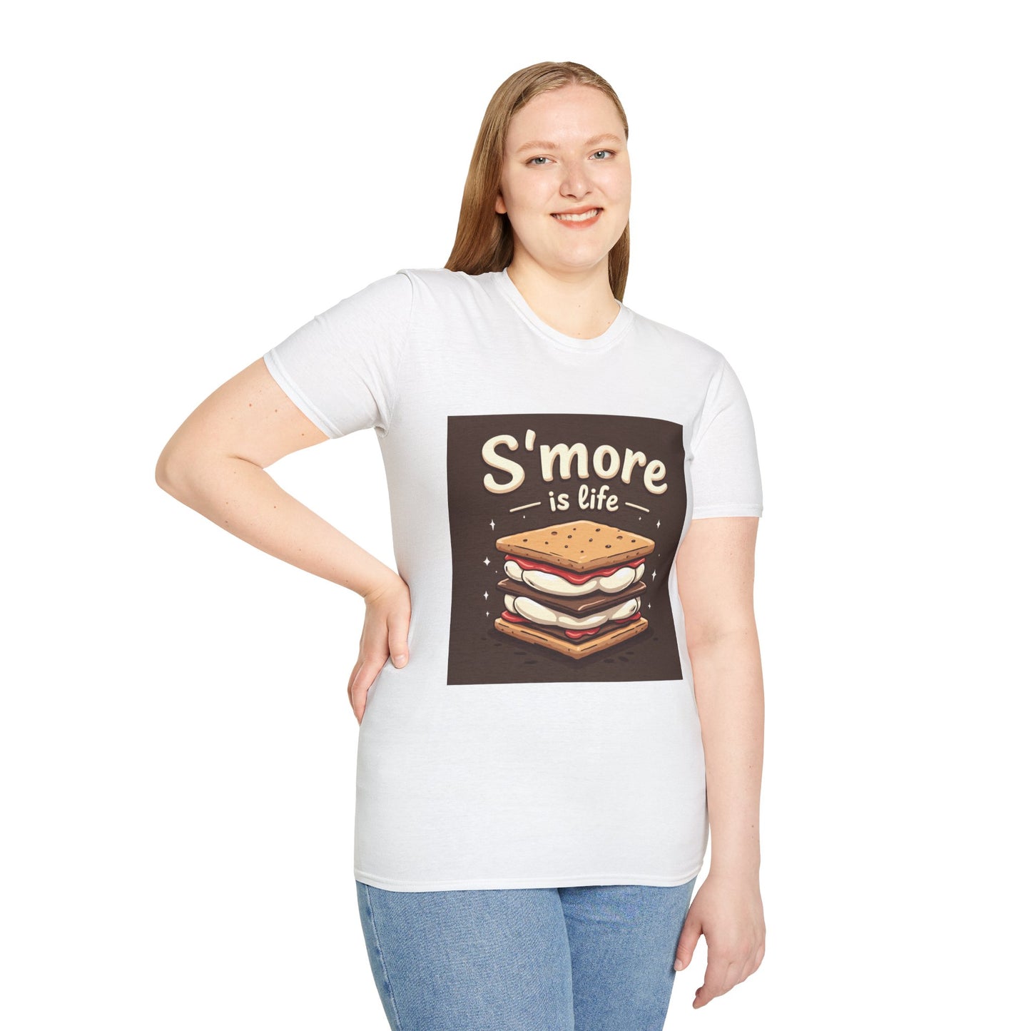S'mores Life Unisex T-Shirt, Cute Campfire Shirt, Summer BBQ Tee, Gift for Foodies, S'more Lovers Apparel