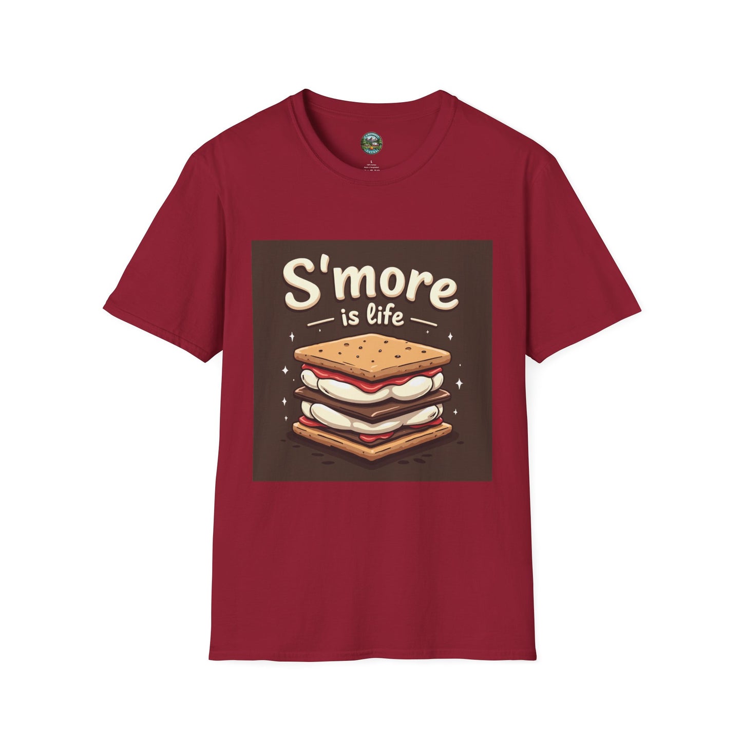 S'mores Life Unisex T-Shirt, Cute Campfire Shirt, Summer BBQ Tee, Gift for Foodies, S'more Lovers Apparel