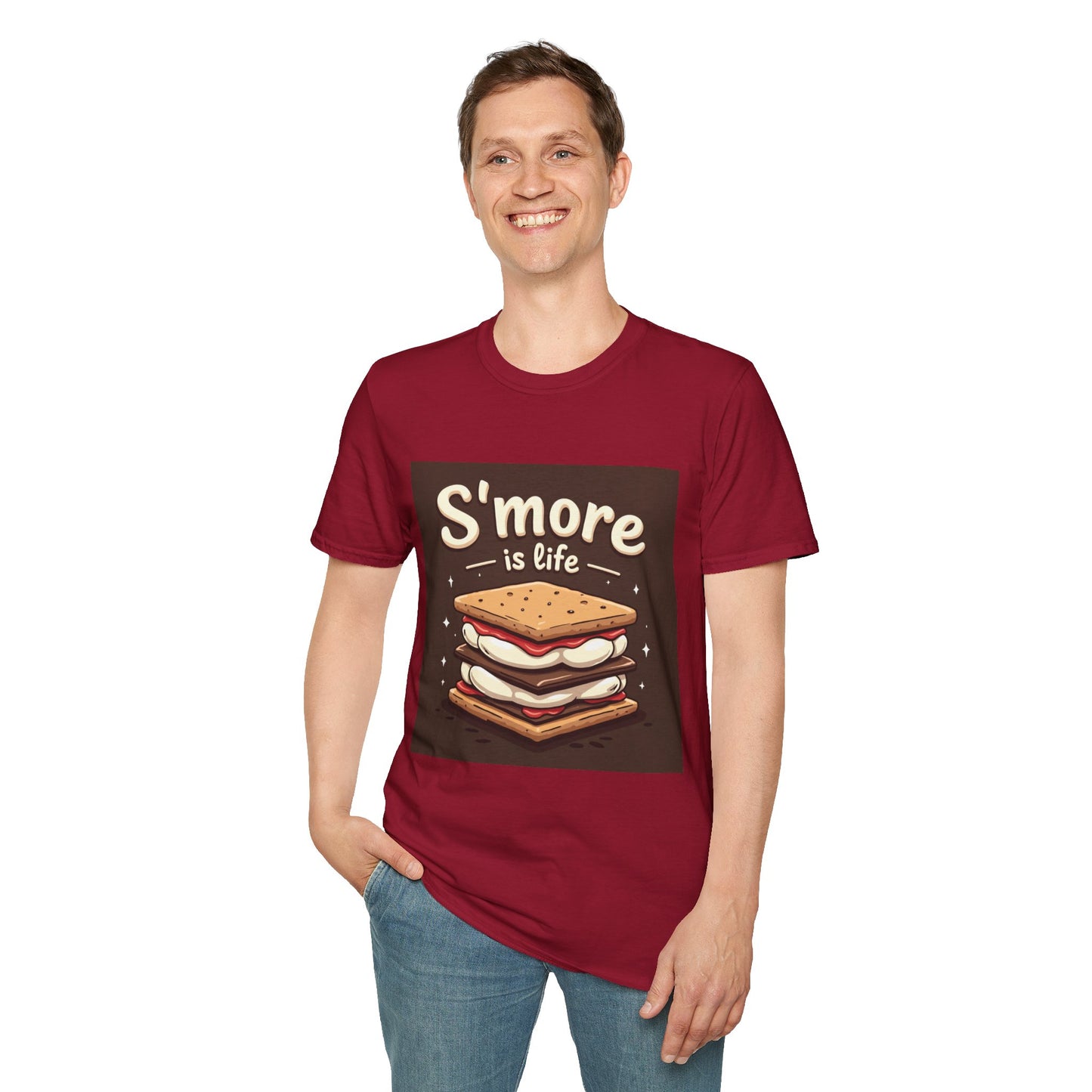 S'mores Life Unisex T-Shirt, Cute Campfire Shirt, Summer BBQ Tee, Gift for Foodies, S'more Lovers Apparel