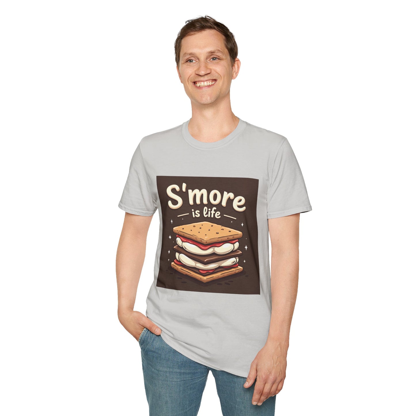S'mores Life Unisex T-Shirt, Cute Campfire Shirt, Summer BBQ Tee, Gift for Foodies, S'more Lovers Apparel