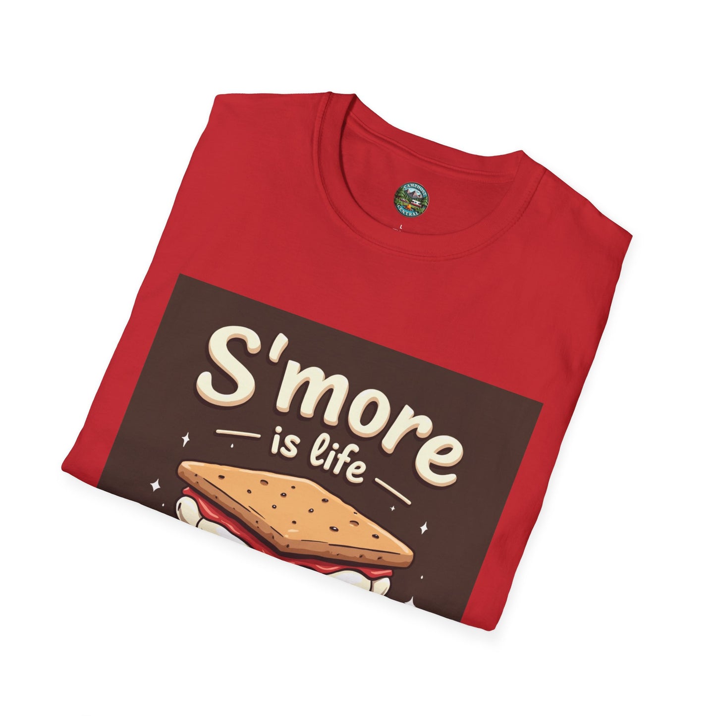 S'mores Life Unisex T-Shirt, Cute Campfire Shirt, Summer BBQ Tee, Gift for Foodies, S'more Lovers Apparel